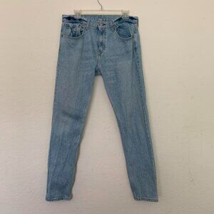 Levi's 512 light wash denim jeans